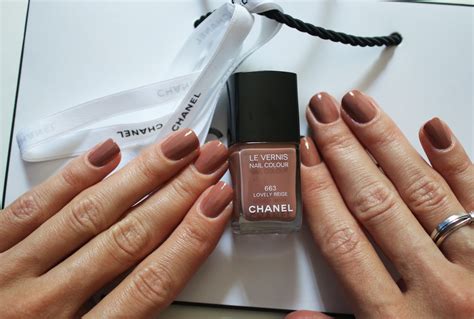 chanel nail polish swatches 2020|Chanel lovely beige nail polish.